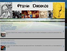 Tablet Screenshot of praxis.edusanluis.com.ar